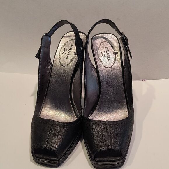 PRADA HEELS Women's - Picture 1 of 7